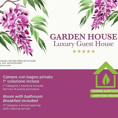 Garden House - Luxury Guest House - Overnight Stay Only Rome Bagian luar foto